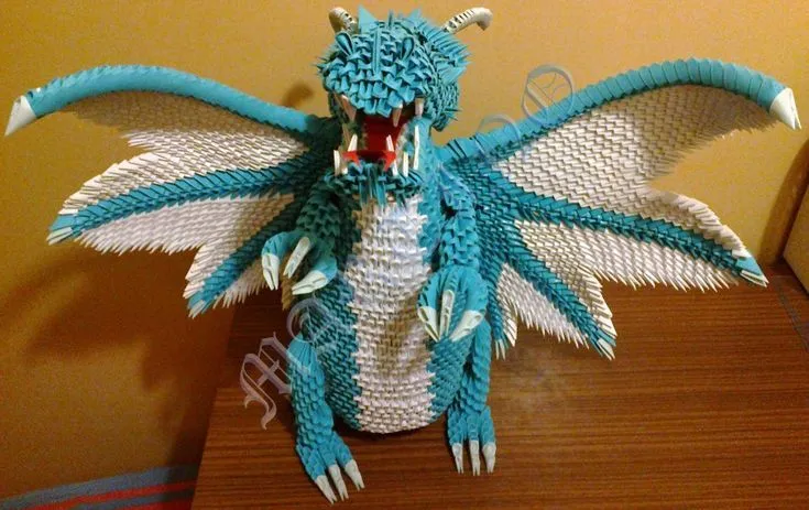 origami dragons on Pinterest | Origami Dragon, 3d Origami and Origami
