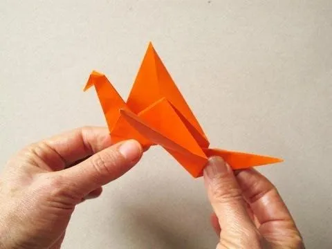 Origami Flapping Bird - Pájaro aleteador - YouTube