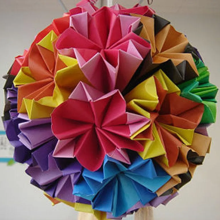 Cómo hacer un origami de flores | Cuidar de tus plantas es facilisimo.