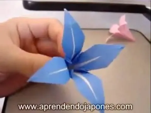 Origami Flower - Flor de Origami - YouTube