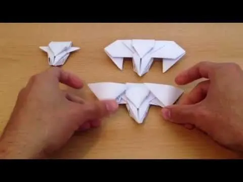 Origami: cómo hacer una nave espacial - figuras de papel con ...