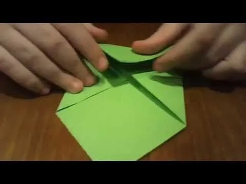 como hacer un sobre de origami - YouTube