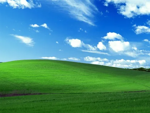 El origen del fondo de pantalla de Windows XP - Taringa!