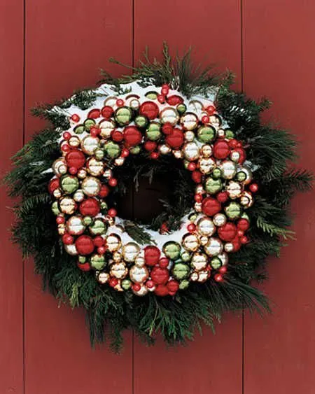 Originales coronas navideñas para la puerta de la casa | Navidad ...