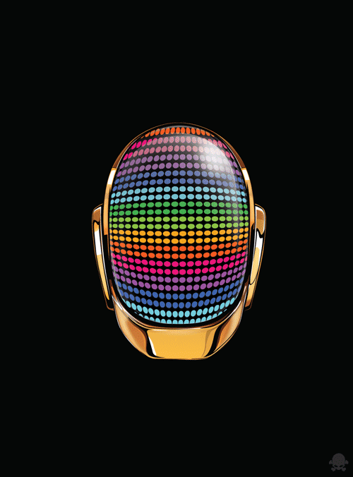 8 originales y geniales gifs de Daft Punk - El Almanaque
