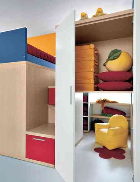 Originales ideas en dormitorios de niños - Decoración de ...