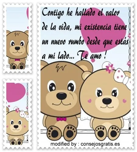 Originales Postales Con Mensajes De Amor Para Mi Novio | Mensajes ...