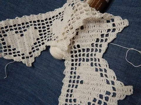 Orilla # 12 Crochet de Corazones - YouTube