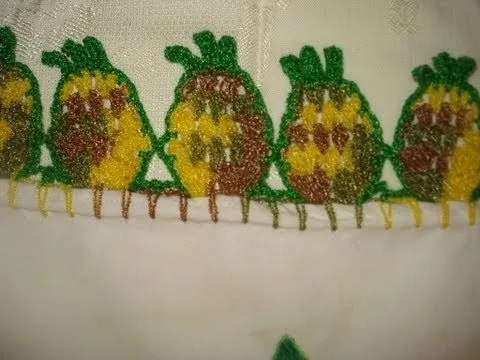 Orillas de servilletas, colchas en crochet PlayList