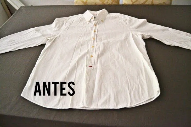 Oro y Menta: Como hacer camisa de niña a partir de camisa de ...