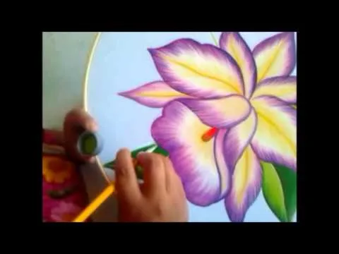 Dibujos de orquideas para pintar en tela - Imagui