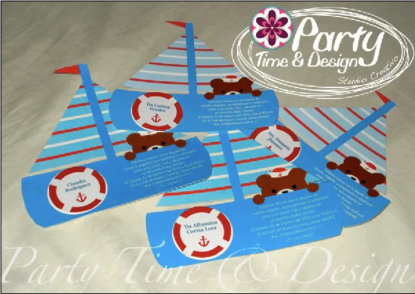 OSITO MARINERO • Baby Shower | Party Time & Design