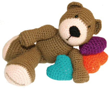 Ositos (Teddy bear) - Tejiendo Perú