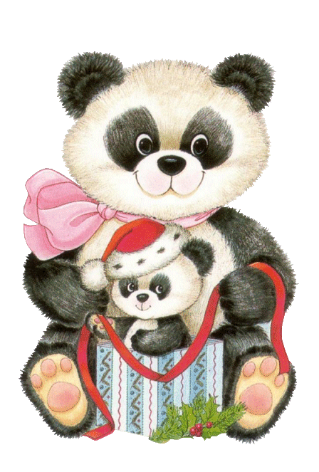 Osos panda tiernos dibujos - Imagui
