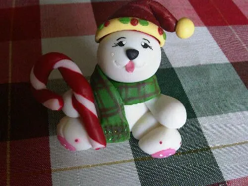 Oso polar navidad en porcelana fría | Flickr - Photo Sharing!