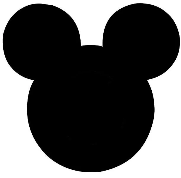 Outline Of Mickey Mouse Head - Cliparts.co