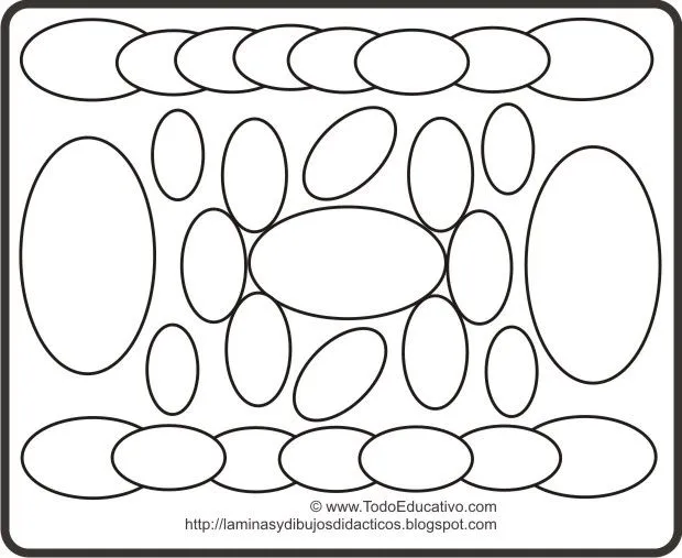 Imagenes del ovalo para colorear en preescolar - Imagui