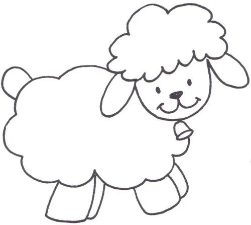 Dibujo ovejas - Imagui