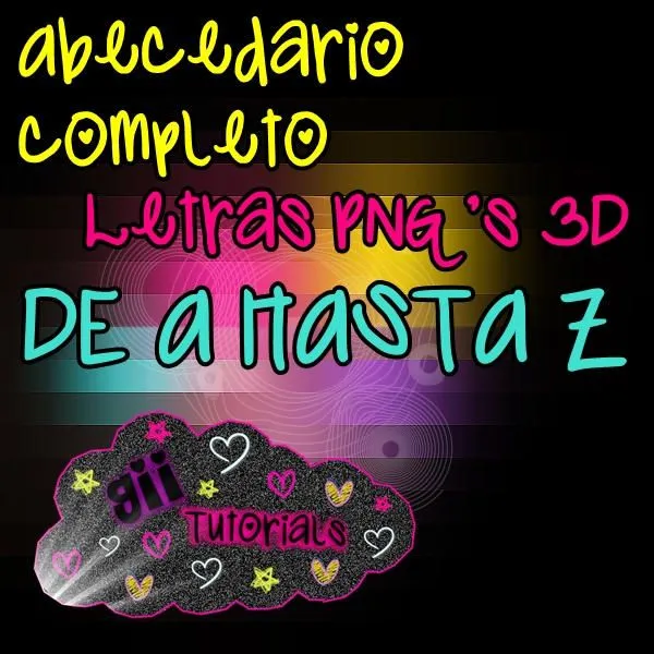 Pack Letras PNG 3D by GiiEditions on DeviantArt