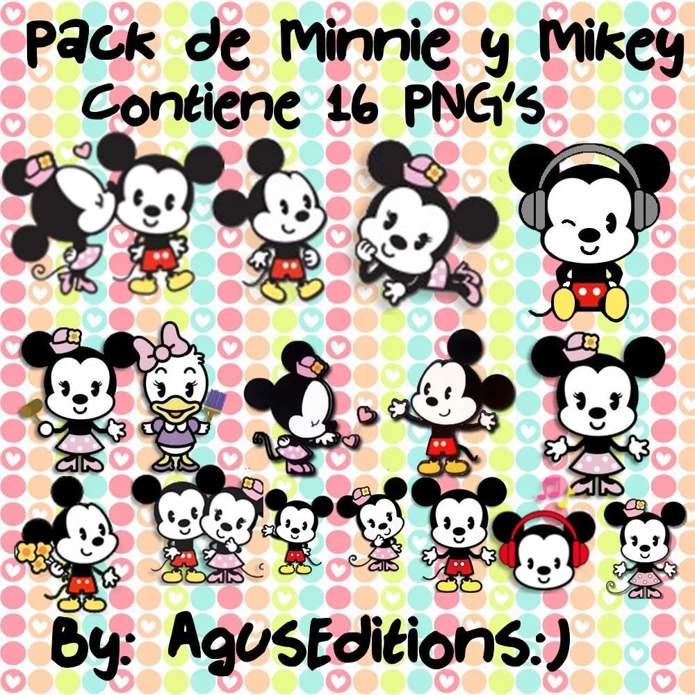 Pack de Minnie y Mickey PNG! by Agustina1DandTaylor on DeviantArt Pack de Minnie y Mickey PNG! by Agustina1DandTaylor on DeviantArt