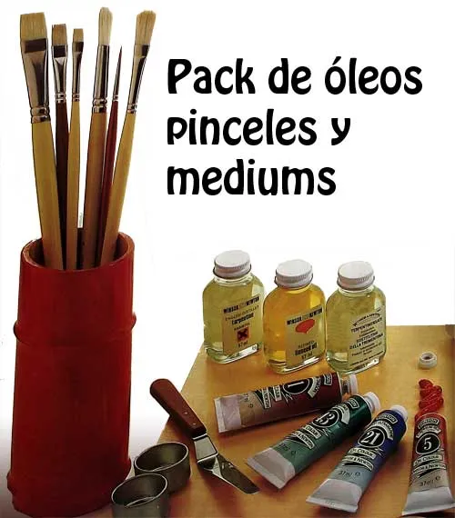 Pack de pintura para empezar a pintar al óleo | Pintura y Artistas