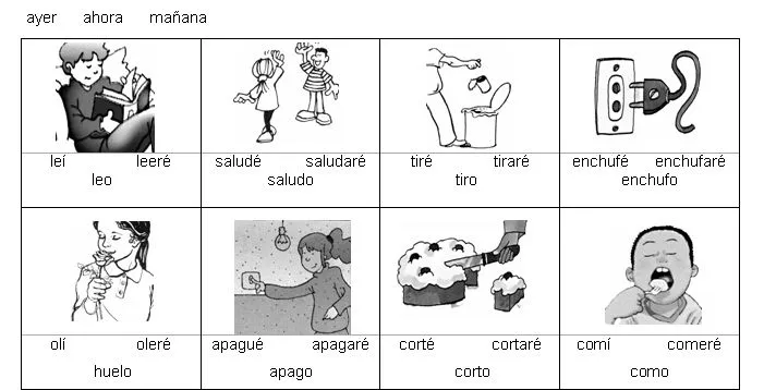 Nueva página: fichas de español para extranjeros | 9 l e t r a s