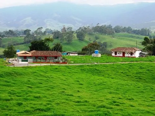 Paisaje y casas. San Pedro de los Milagros. Antioquia | Flickr ...