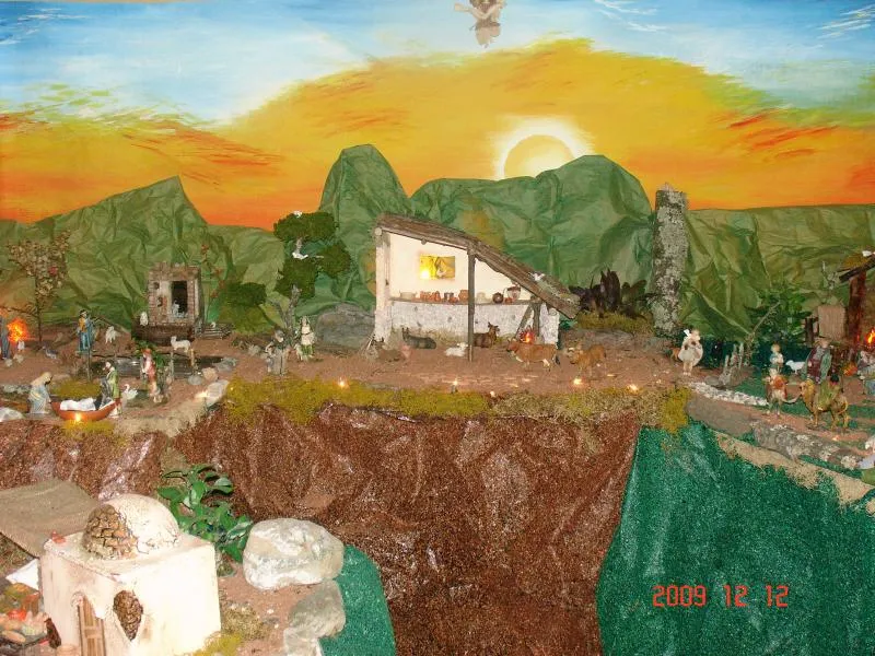 un paisaje de diciembre - Belén de Carla Carrión - Fotos de ... un paisaje de diciembre - Belén de Carla Carrión - Fotos de ...