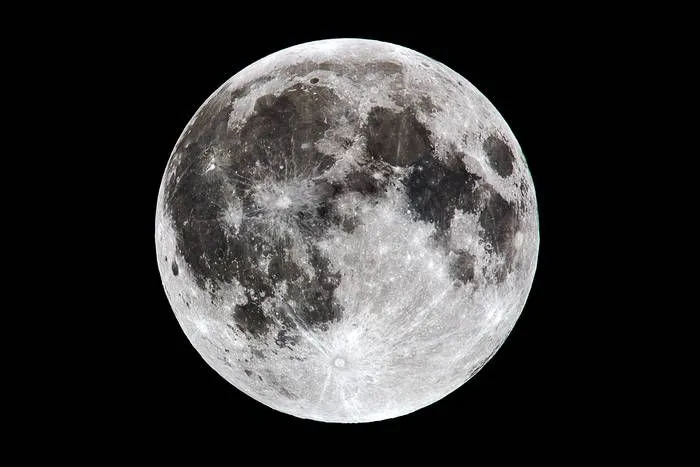 Paisaje Lunar II - Luna Llena