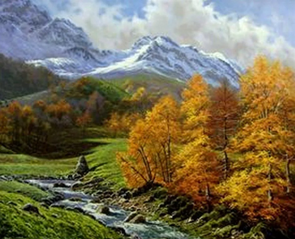Paisajes y Bodegones al Óleo: Paisajes Hermosos al Óleo Paisajes y Bodegones al Óleo: Paisajes Hermosos al Óleo