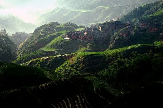 Uno de los paisajes más bonitos de China (Terrazas de Longsheng ...