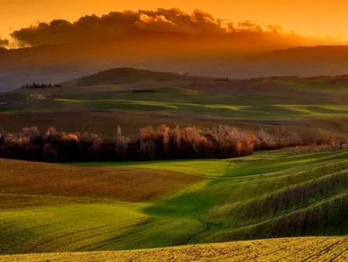 Paisajes de la Toscana Italiana: Calma en fotos