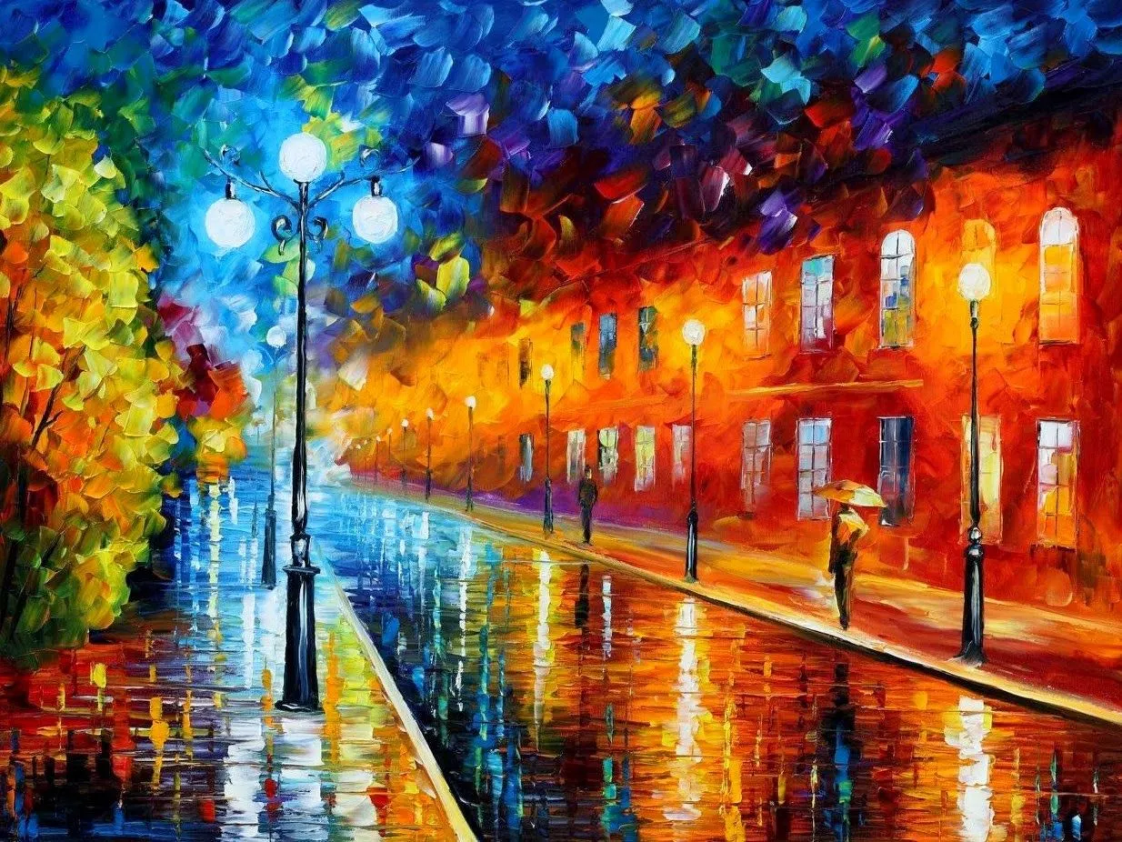 Paisajes Pintados con Espátula (Decorativos y Modernos ... Paisajes Pintados con Espátula (Decorativos y Modernos ...
