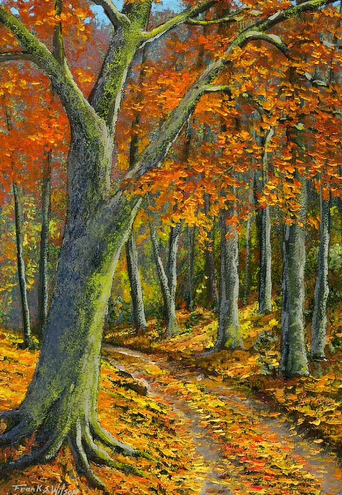 Paisajes Pintados al Óleo con Arboles | Bodegones y Paisajes ... Paisajes Pintados al Óleo con Arboles | Bodegones y Paisajes ...