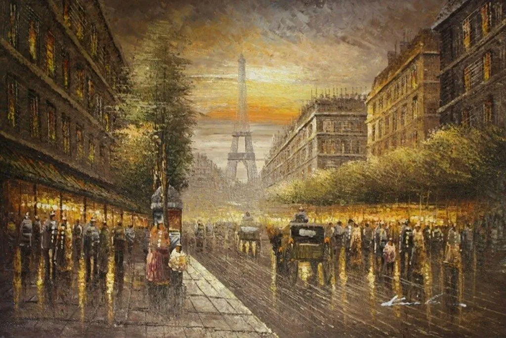 Paisajes pinturas famosas urbanas | Pinturas al Óleo Paisajes pinturas famosas urbanas | Pinturas al Óleo