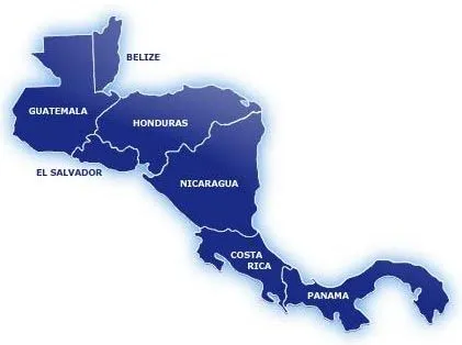 Los paises de Centroamerica son de distintos tamaños -1 | Estudios ...