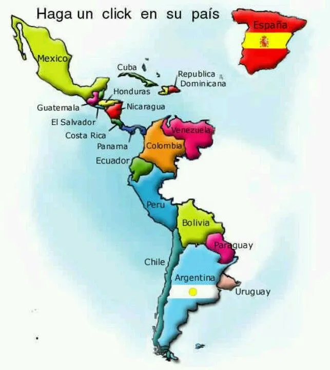 Paises hispanohablantes | Spanish! | Pinterest Paises hispanohablantes | Spanish! | Pinterest