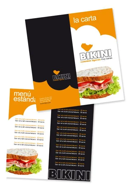 Diseño cartas restaurantes - Imagui