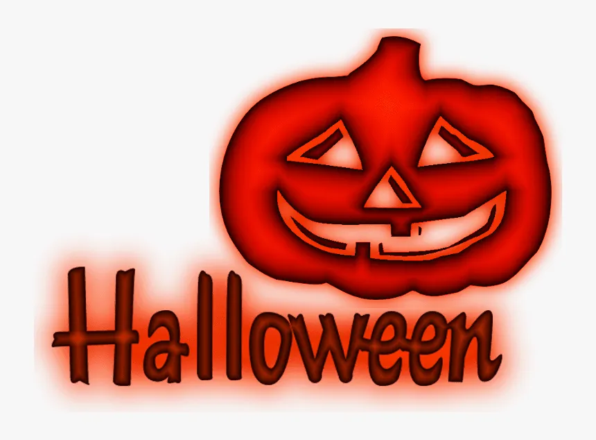 Palabra Halloween Con Movimiento, HD Png Download - kindpng