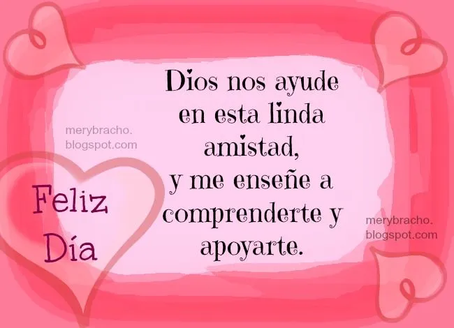 Palabras para mi amiga. Feliz Día | Entre Poemas y Vivencias Palabras para mi amiga. Feliz Día | Entre Poemas y Vivencias