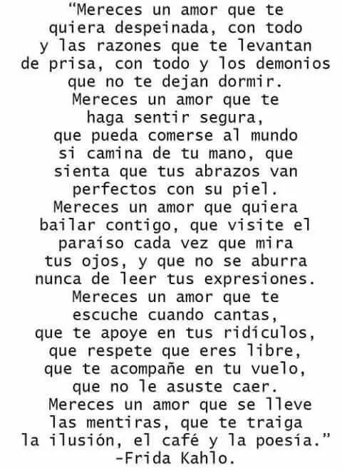 Palabras de Amor y de Aliento ❤   Frida Kahlo (28) | Random ...