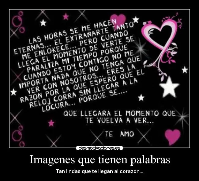 Palabras que te llegan al corazon - Taringa! Palabras que te llegan al corazon - Taringa!