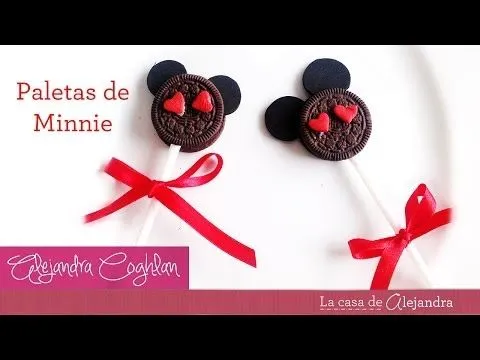 Paletas Minnie Mouse - Imagui