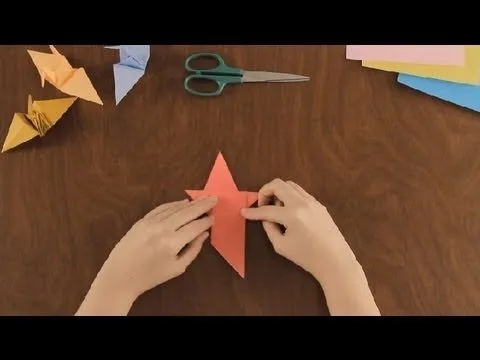 Como Hacer un Paloma en Origami : Figuras Basicas en Origami - YouTube