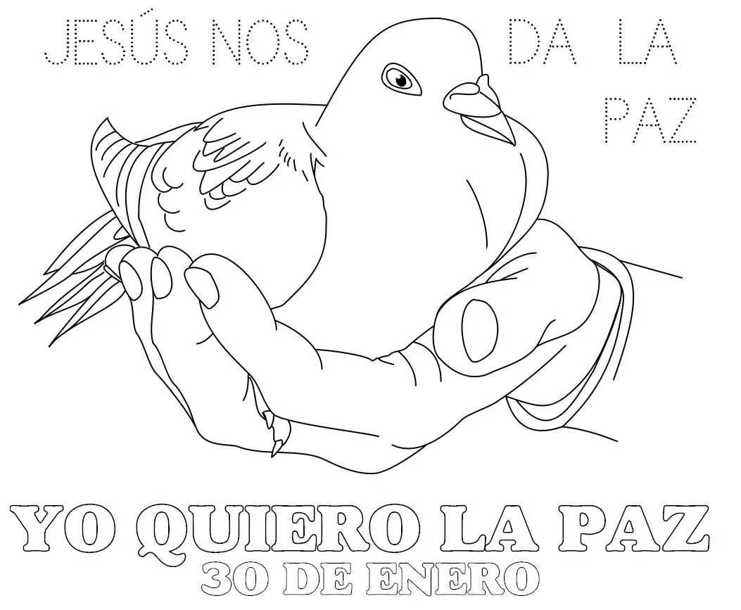 ... de paloma de la paz para colorear - Dibujos para colorear - IMAGIXS ... de paloma de la paz para colorear - Dibujos para colorear - IMAGIXS