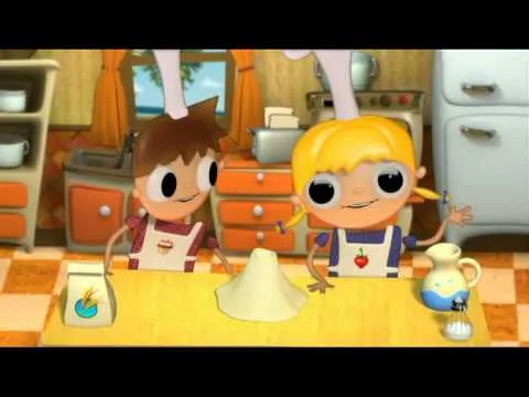 Pan con Chocolate - recetas para niños con Telmo y tula, dibujos ...