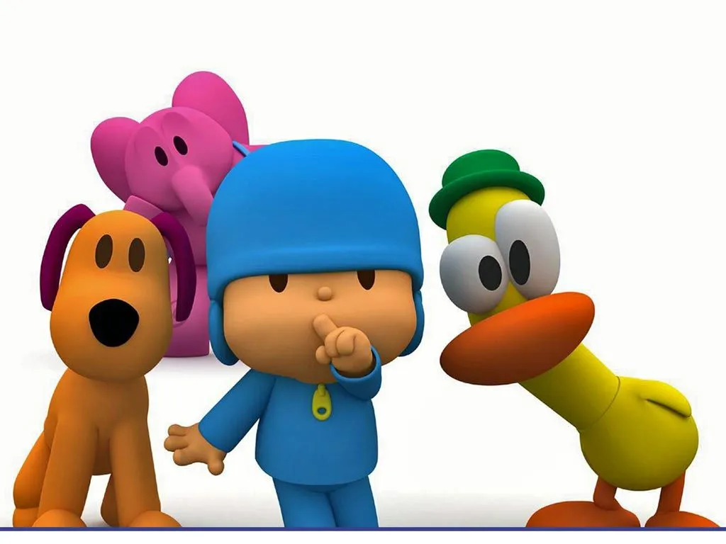  ... de pantalla infantil para ninos de pocoyo y sus amigos pato elly y