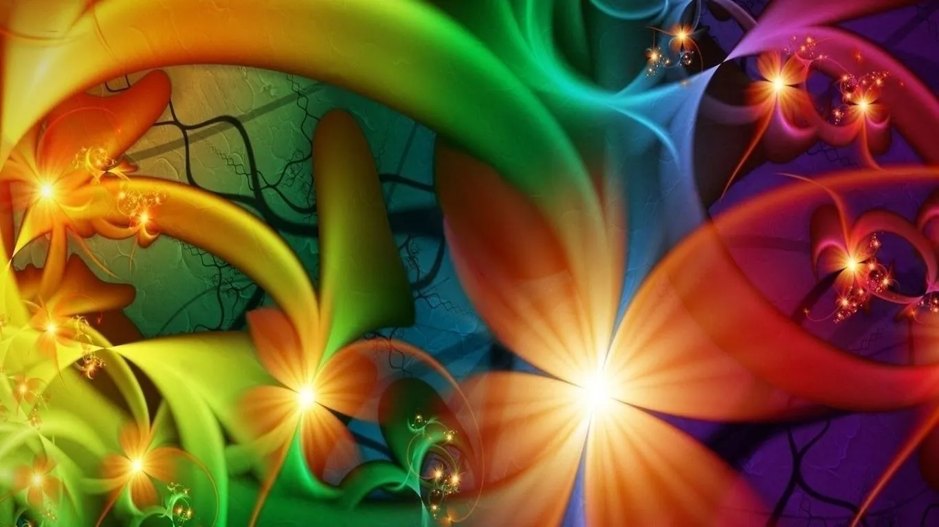 de pantalla luces, flores, cintas de colores, 3D, foto Imágenes HD ... de pantalla luces, flores, cintas de colores, 3D, foto Imágenes HD ...