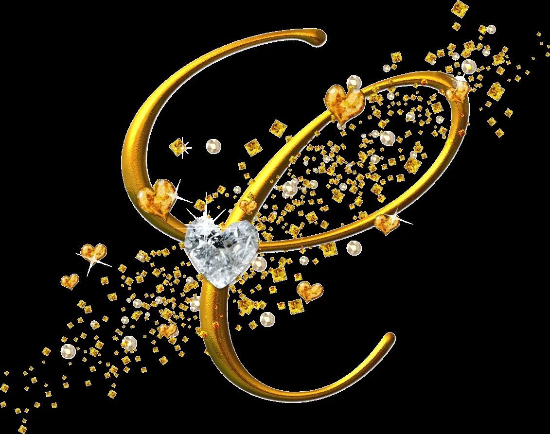 ... De Pantalla y Mucho Más??: Alfabeto dorado con corazones PNG ... De Pantalla y Mucho Más??: Alfabeto dorado con corazones PNG