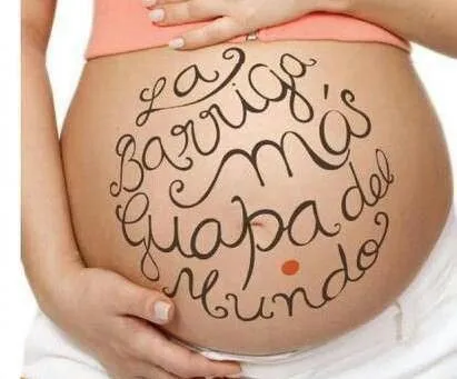 Panza pintada | Barrigas pintadas de embarazadas | Pinterest ...
